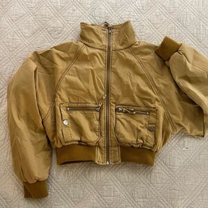 Urban Outfitters Cropped Bomber Jacket